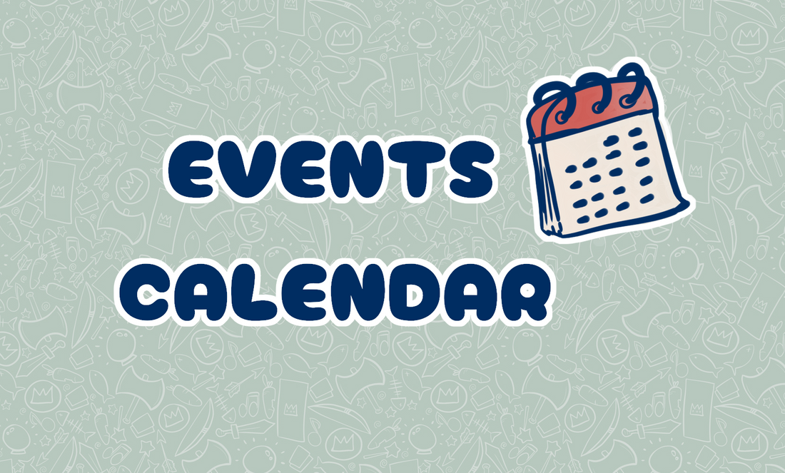 Events updated calendar